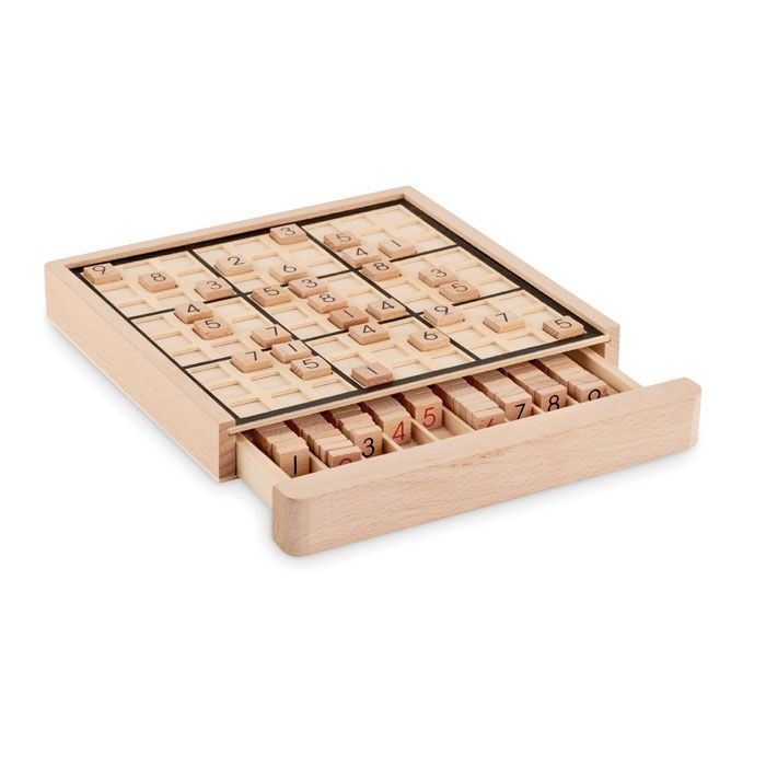 MO6793-40Sudoku Sudoku-Brettspiel Holz_ holz