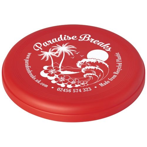 Crest recycelter Frisbee, rot