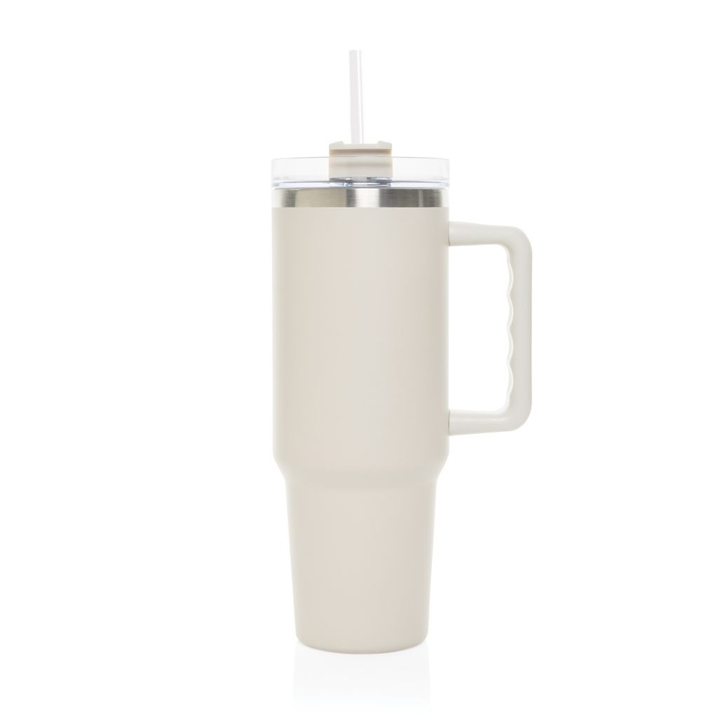 XDP437.33-19Peakflow Becher aus RCS recyceltem Stainless Steel 1200ml_ warm brown