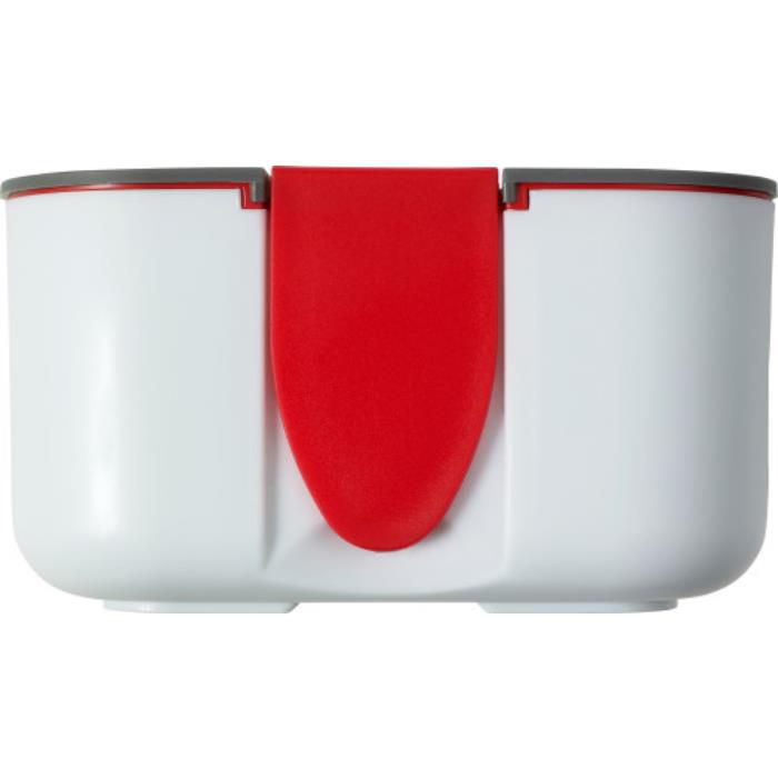 GI8520-08Brotdose_850 ml_ aus Silikon und Kunststoff Veronica_ Rot