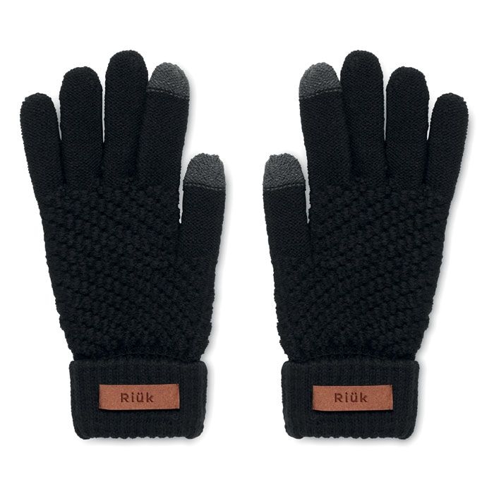 MO6667-03Takai Touchscreen Handschuhe RPET_ Schwarz