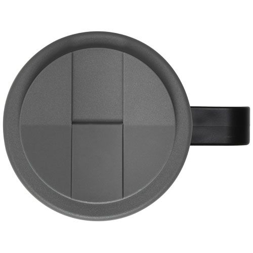 PF210420-5Brite-Ameriano® Grande 350 ml Isolierbecher mit auslaufsicherem Schraubverschluss_ schwarz_grau