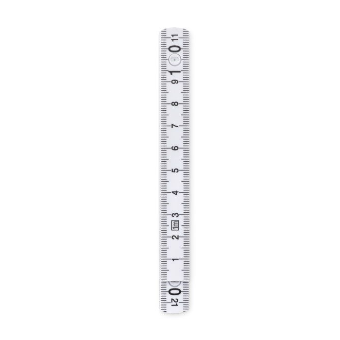 Meter Zollstock 1m, Weiß