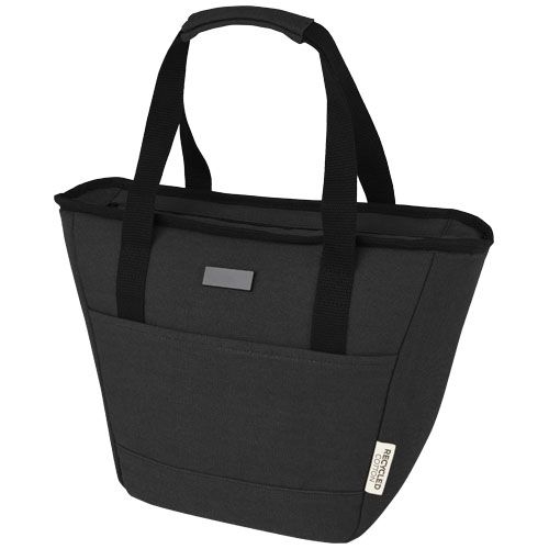 PF120679-4Joey GRS-recycelte Canvas Lunch Kuehltasche 6 L fuer 9 Dosen_ schwarz
