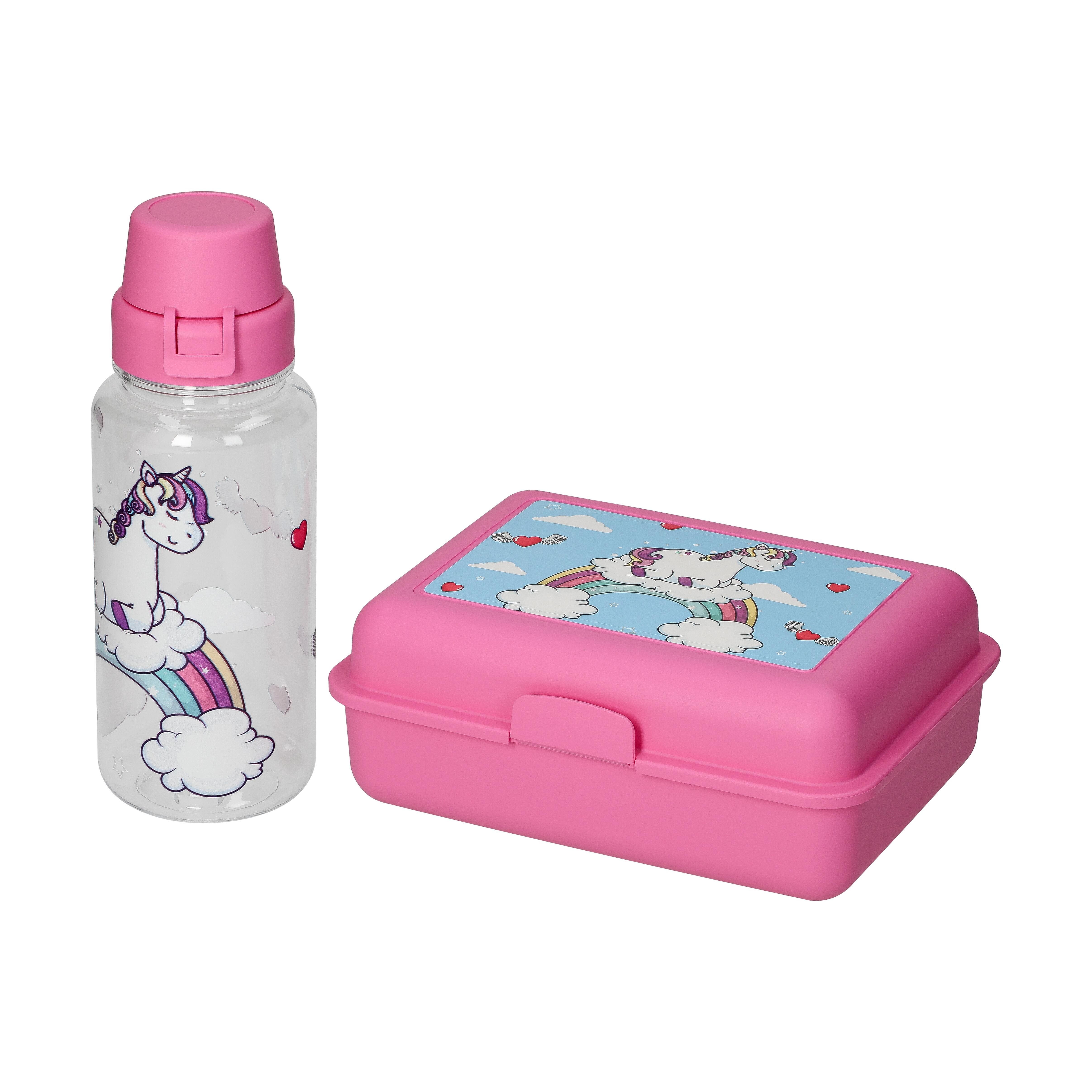 EL02107-2Schulset _Kids_ pink_ transparent