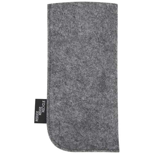 PF130076-1Felta Brillenetui aus recyceltem GRS-Material_ mittelgrau