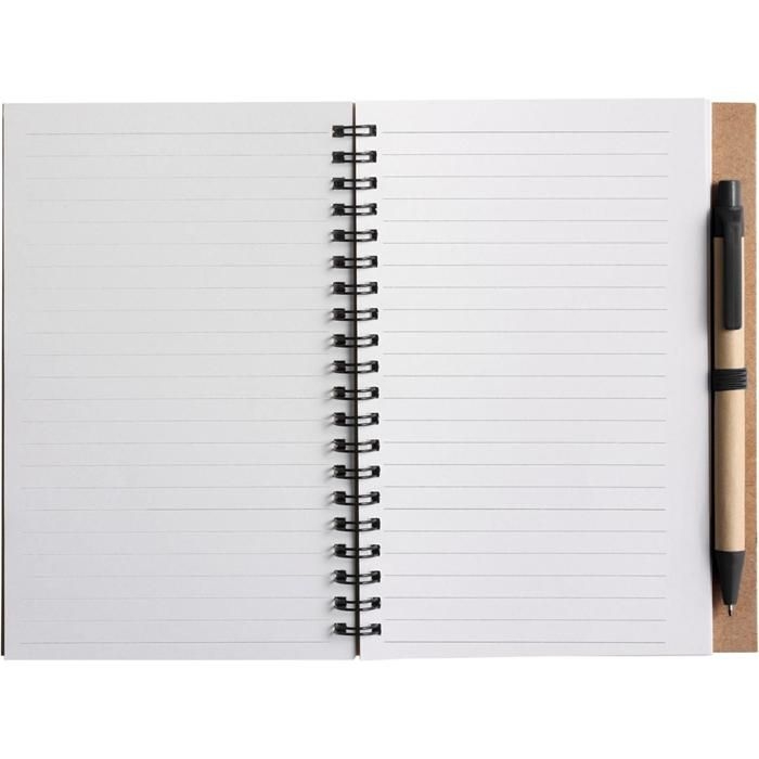 GI2715-05Notizbuch aus recyceltem Papier Stella_ blau