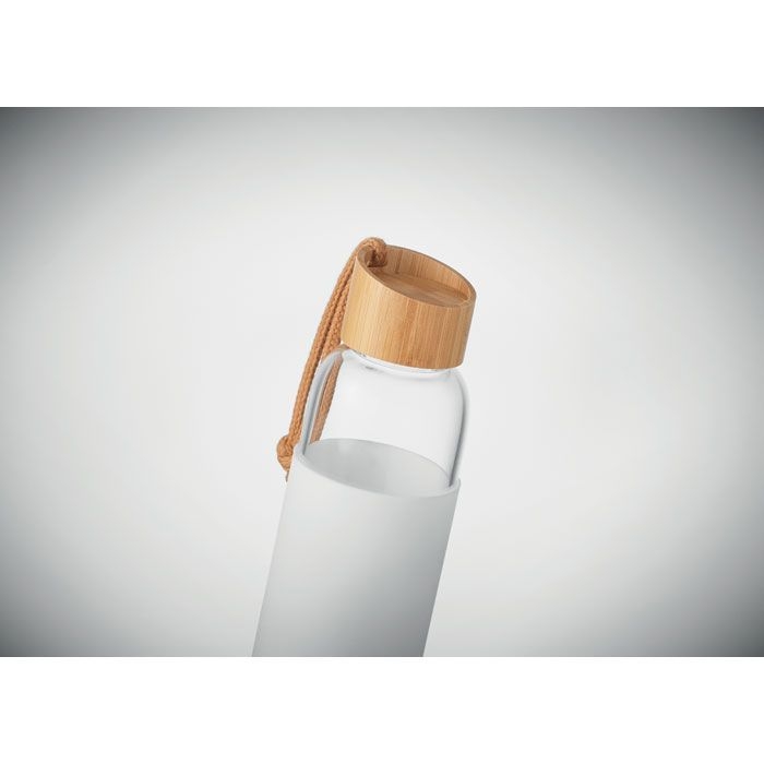 MO6845-06Chai Trinkflasche Glas 500 ml_ Weiss