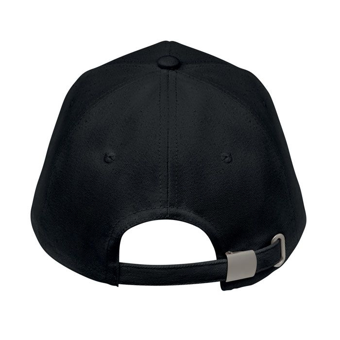 MO6432-03Bicca Cap Baseballkappe Organic Cotton_ Schwarz