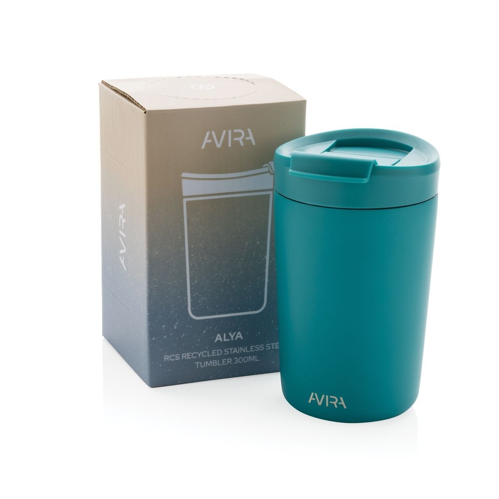 XDP438.02-7Avira Alya RCS recycelter Stainless-Steel Becher 300ml_ turkis