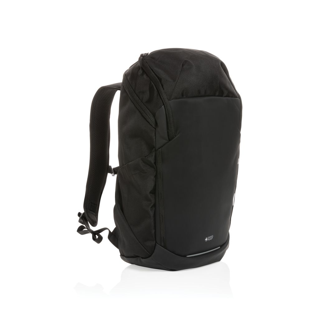 XDP762_89-1Swiss Peak AWARE™ RPET 15.6_ Business Rucksack_ schwarz