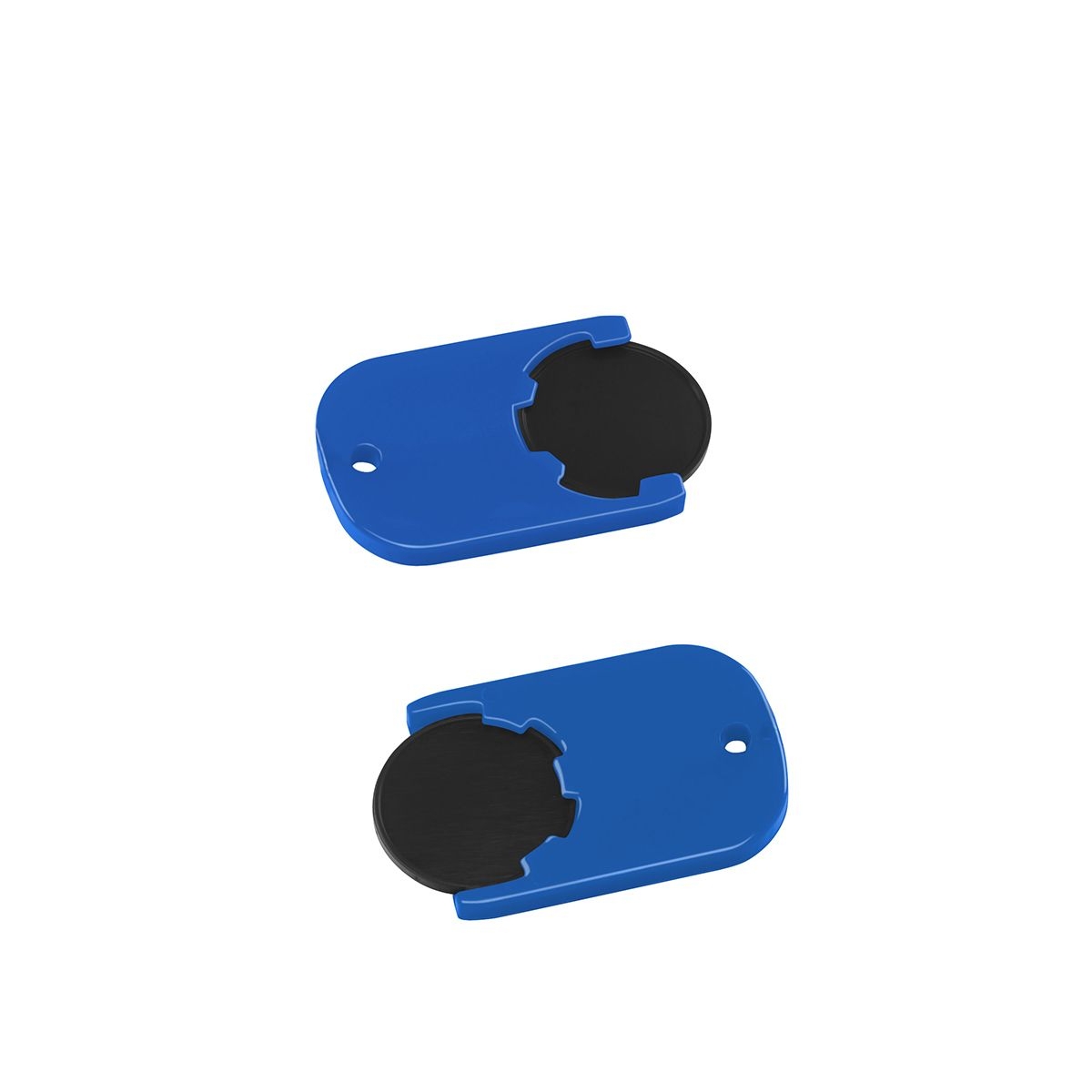 HE7555-6-3Chiphalter mit 1€-Chip _Gamma_ schwarz_ blau