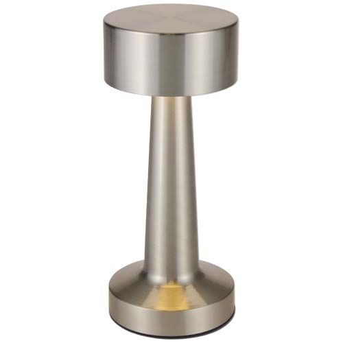 PF124489-2Aludra Wiederaufladbare dimmbare Tischlampe mit 3 Lichtmodi_ silber