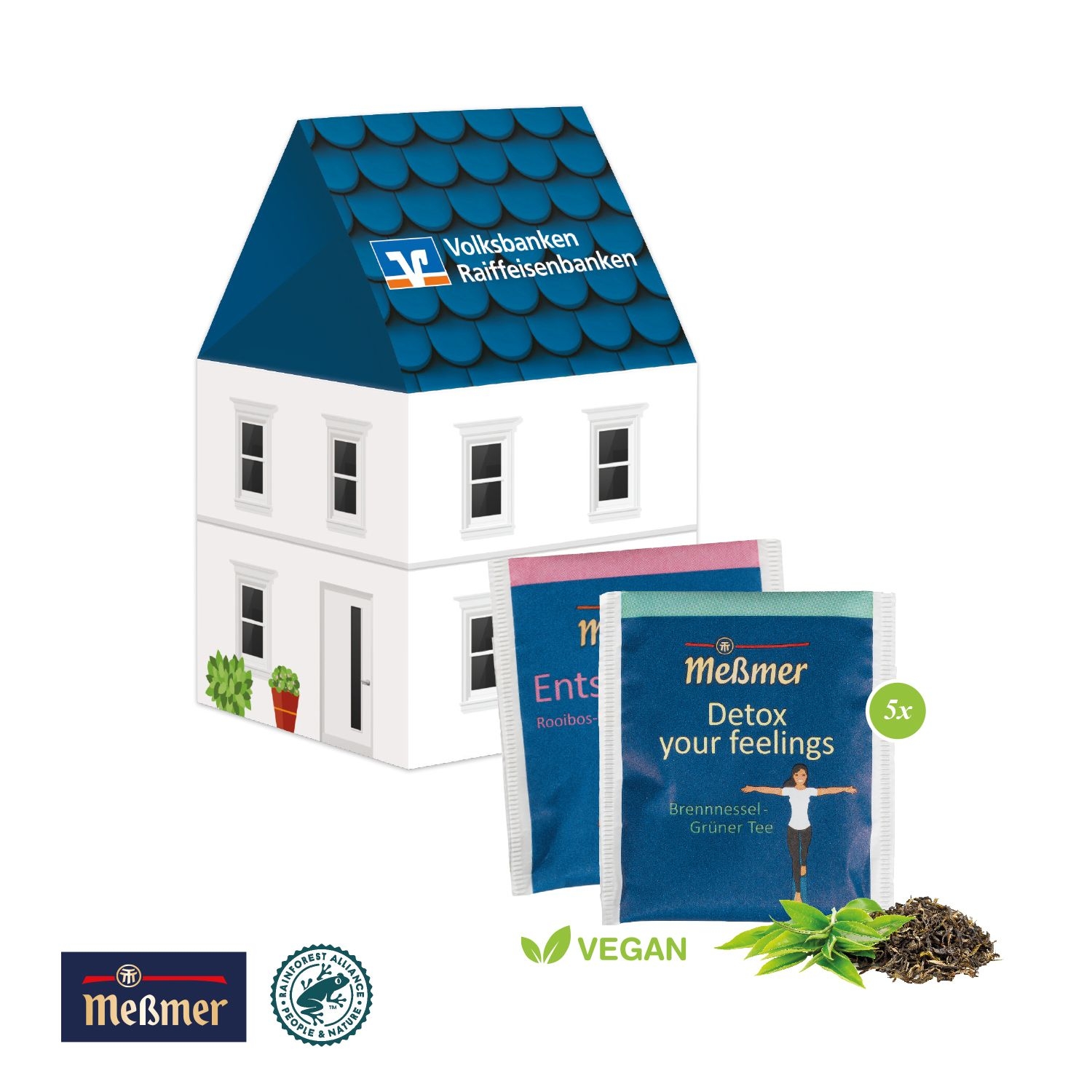 CD91720-013D Praesent _Haus_ mit Messmer_ Messmer Tee