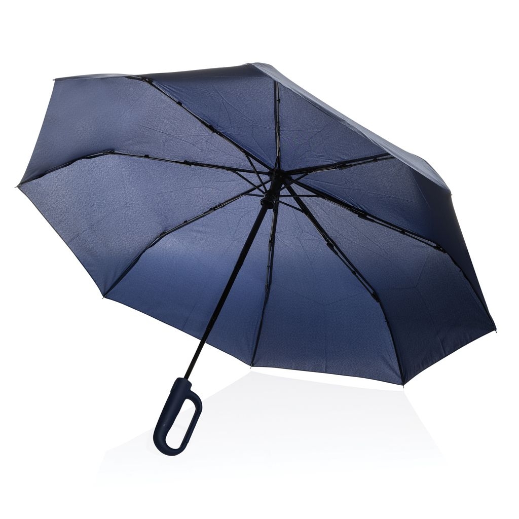 XDP850.71-25Yara 21“ AWARE™ rPET Regenschirm mit Karabiner_ navy blau