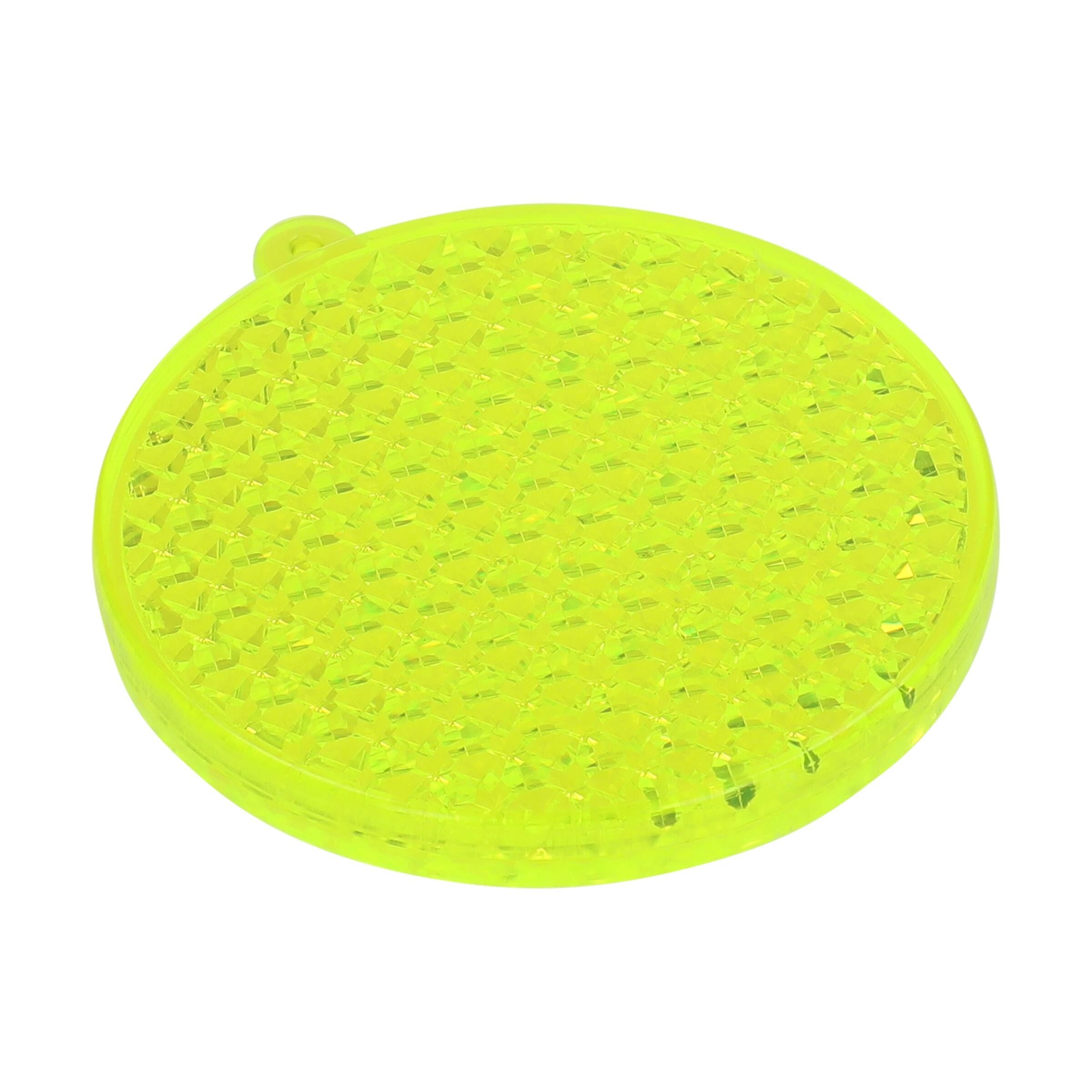 EL03780-3Reflektor _Rund_ transparent-gelb