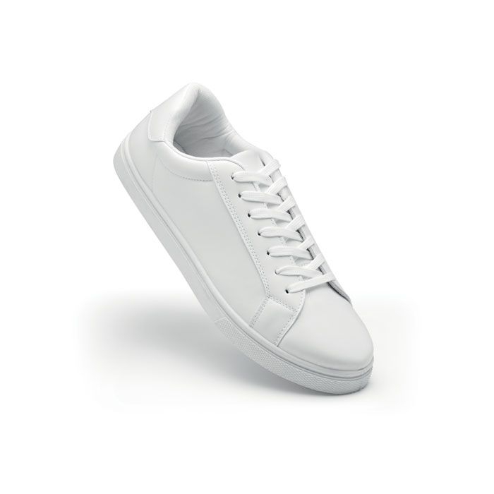 MO2044-06Blancos Sneakers aus PU Gr. 44_ weiss