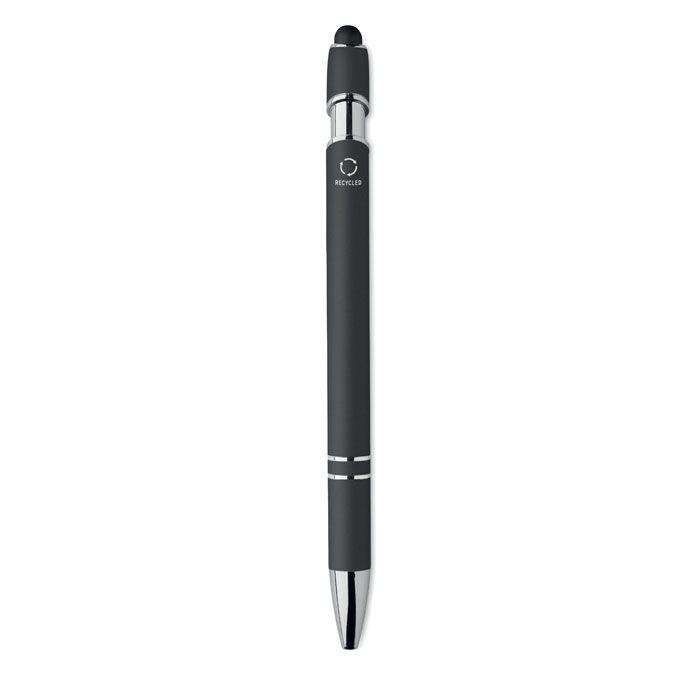 MO2798-03Siparo Druckkugelschreiber mit Stylus_ schwarz