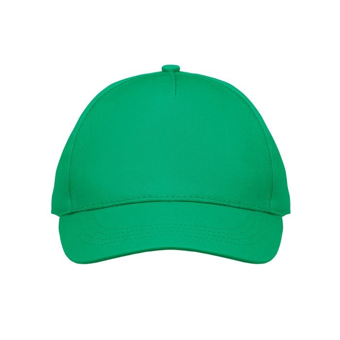 MO2346-09Buzz Kids 5-Panel-Baseball-Cap Kinder_ gruen
