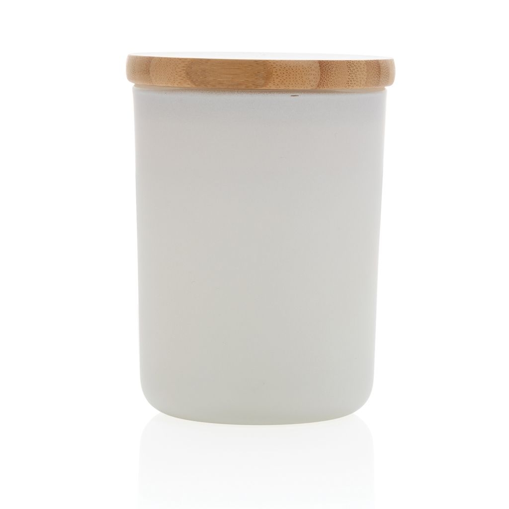 XDP262.94-3Ukiyo Deluxe parfuemierte Kerze mit Bambusdeckel_ weiss