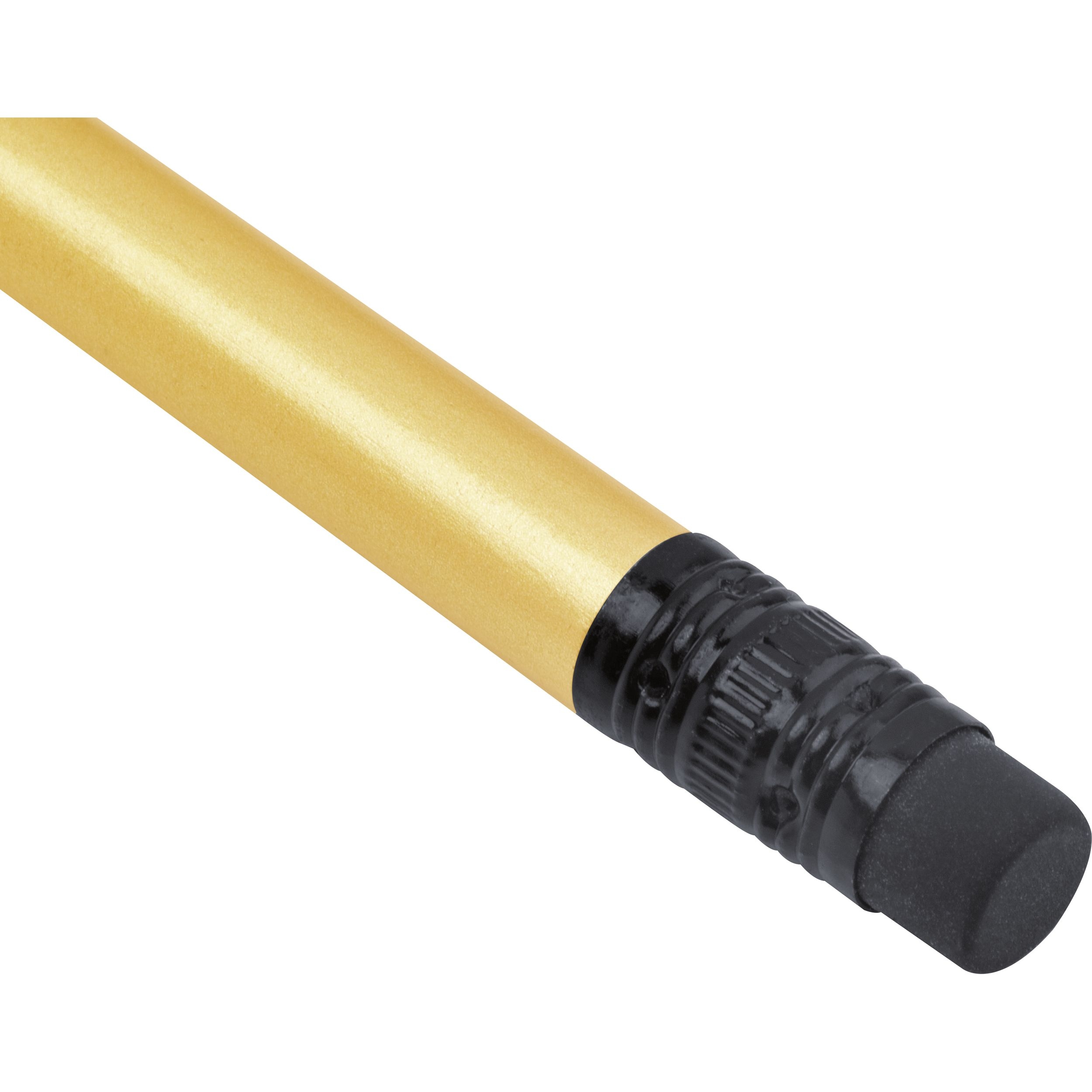 MA15321-98Bleistift mit Radiergummi in Metallic-Farben JAMES_ gold