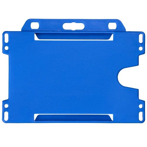 PF210193-2Vega Kartenhalter aus recyceltem Kunststoff_ blau