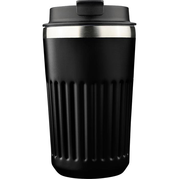 GI1353907Reisebecher aus recyceltem Edelstahl _400 ml_ Chiara