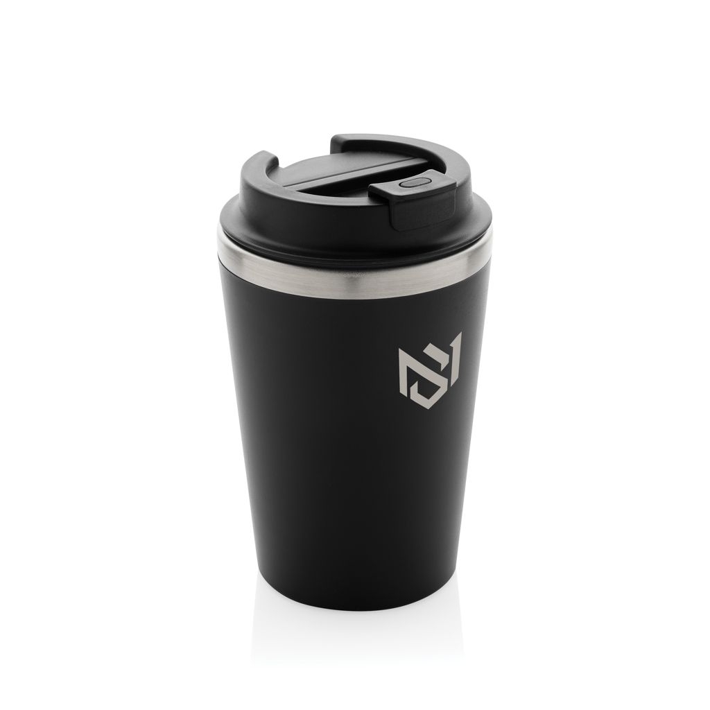 XDP437.14-01Java 350ml RCS recycelter doppelwandiger Becher_ schwarz
