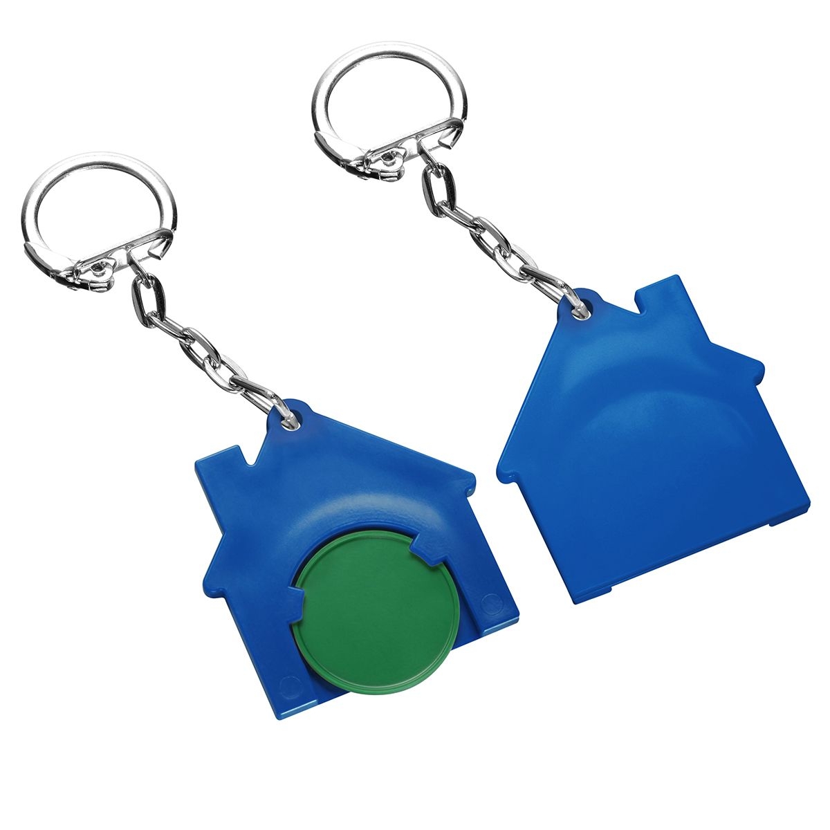 HE7516K-2-3Chiphalter mit 1€-Chip _Haus_ gruen_ blau