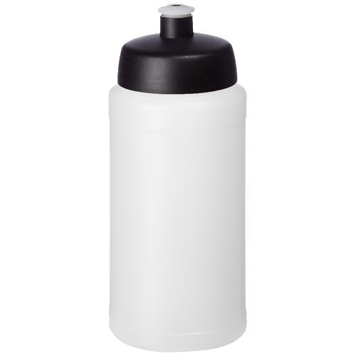 PF220200-10Baseline® Plus 500 ml Sportflasche_ schwarz_transparent weiss