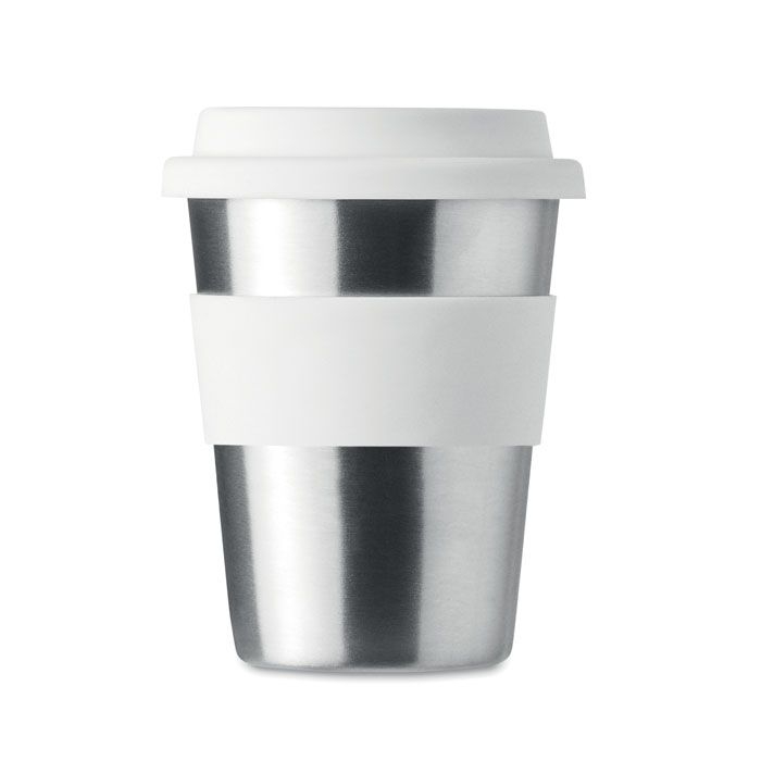 MO6257-06Irmug Trinkbecher Edelstahl 350ml_ Weiss