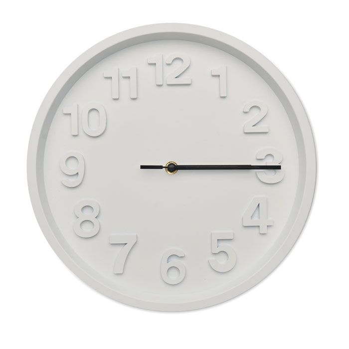 MO2851-06Muro Wanduhr aus PP_ weiss