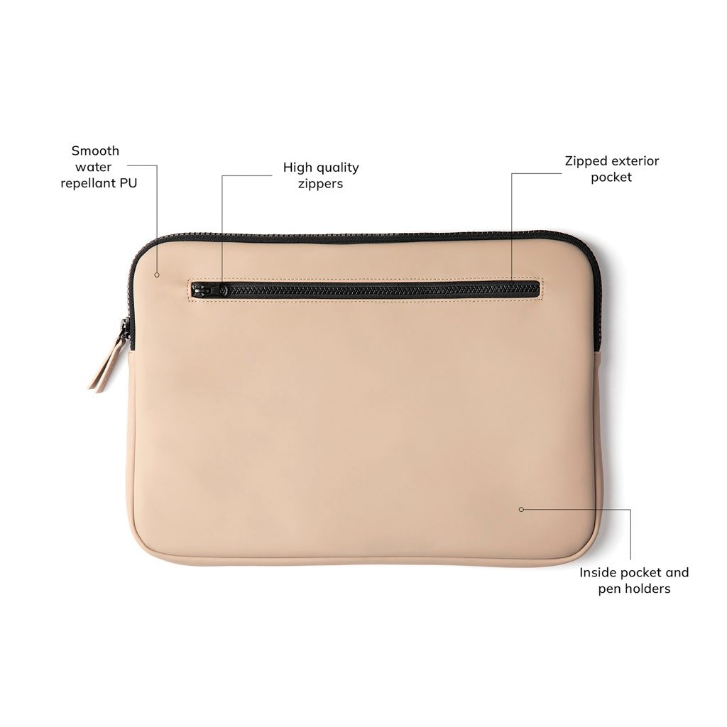 XDV5019-20VINGA Baltimore Laptopcase 14“_ greige