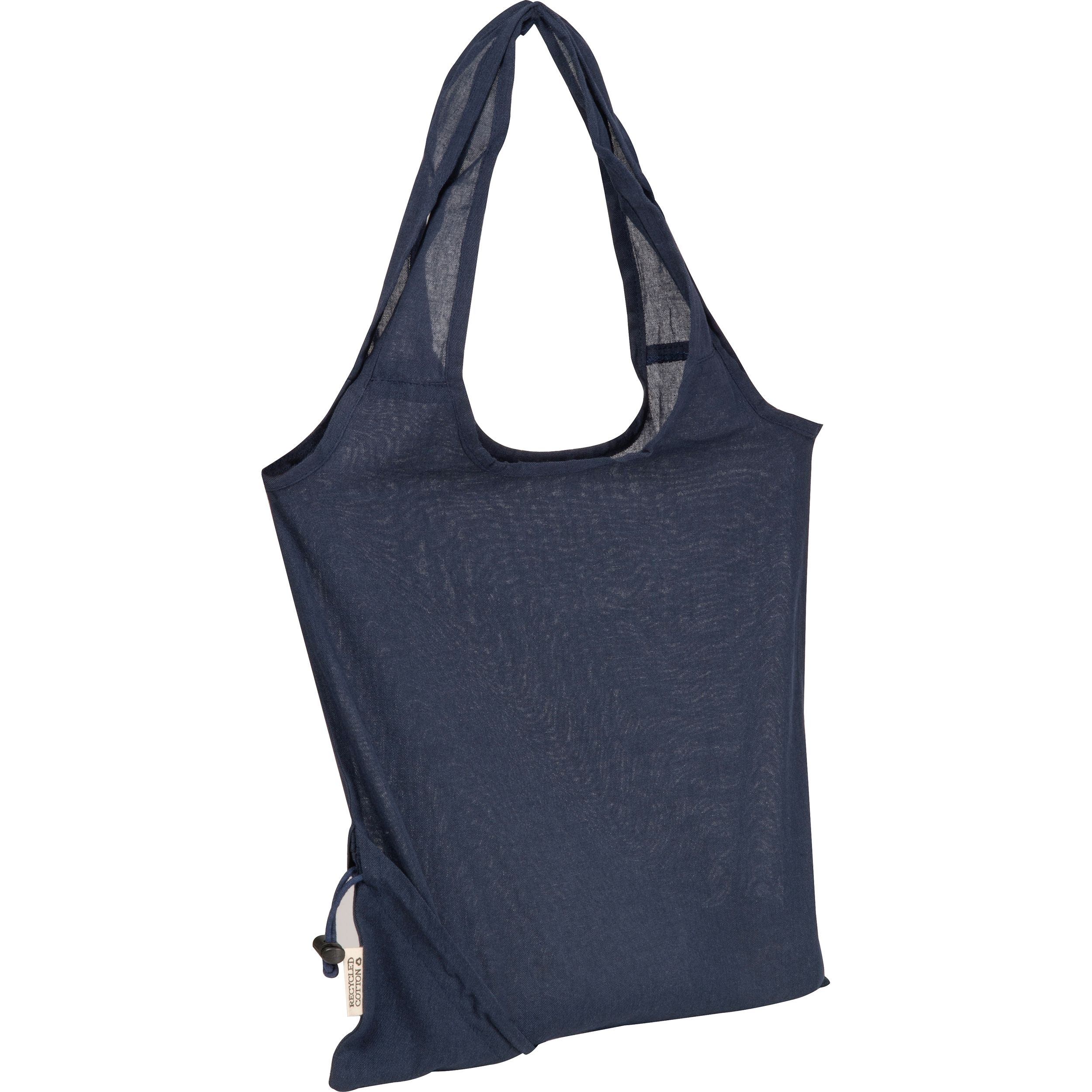 MA65262-44Faltbare Einkaufstasche aus Baumwolle ANJA_ dunkelblau