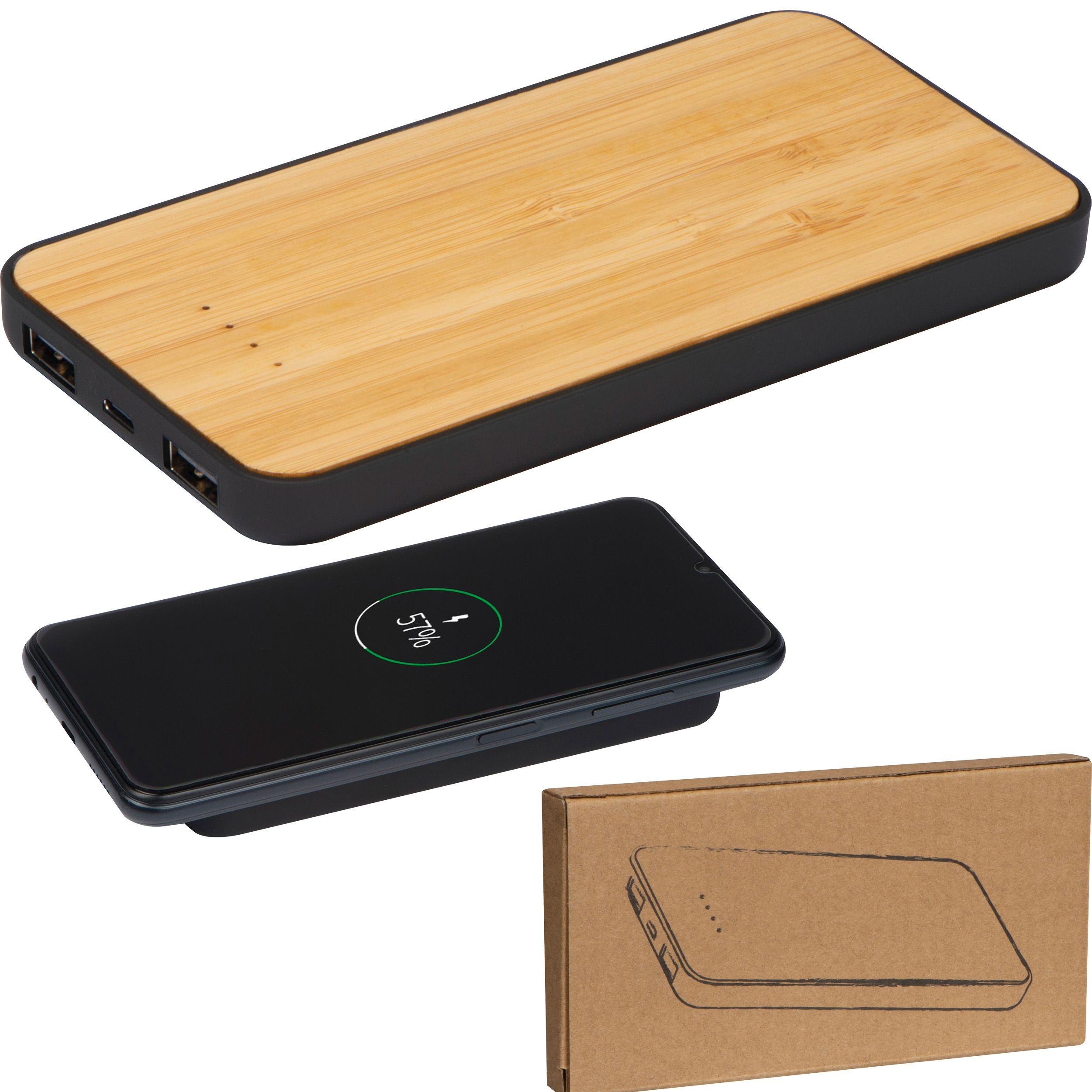 MA33190Wireless Charger und Powerbank_ 8.000 mAh