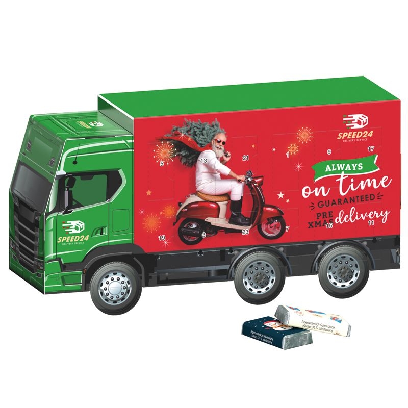 JG20166-2Adventskalender LKW_ Schokotaefelchen_ Schokotaefelchen_ Individuelles Motiv