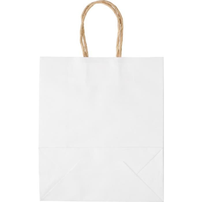 GI739419-02Geschenktuete aus Papier Mariano_ Weiss