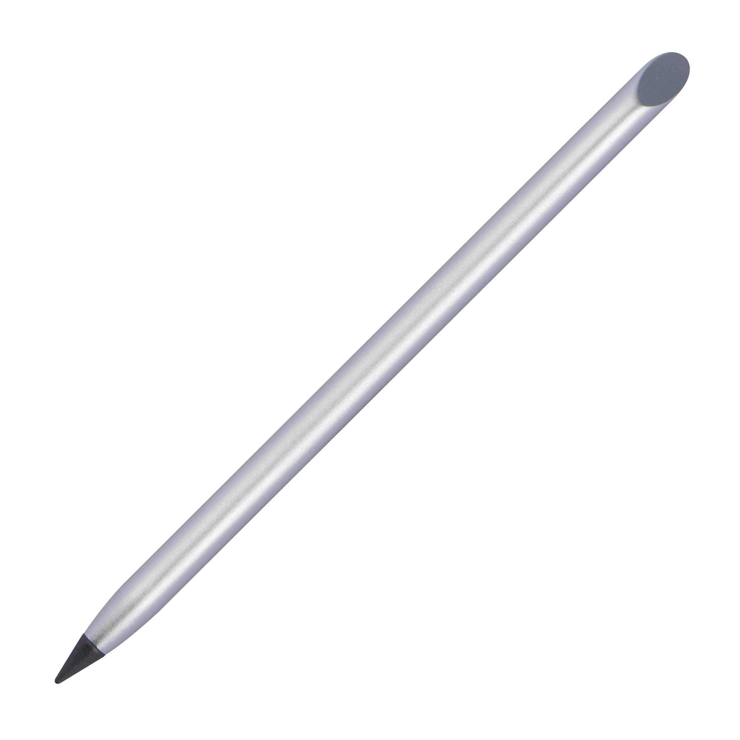 MA12617-07Tintenloses Schreibgeraet aus Alumimium mit Graphit Mine_ silbergrau
