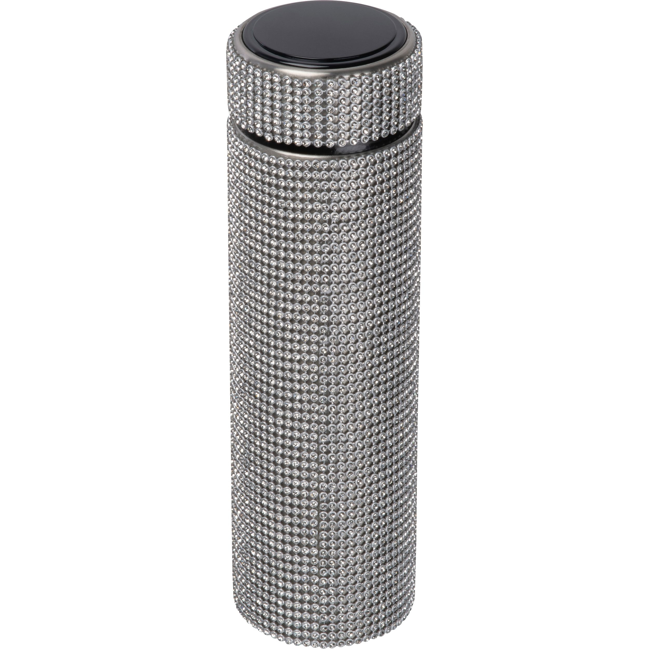 MA85226Grosse Edelstahltrinkflasche mit Strassstein-Akzenten