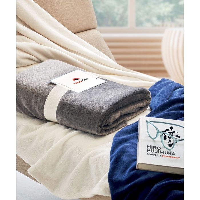 MO6804-15Logan RPET-Flanell Fleece-Decke_ steingrau