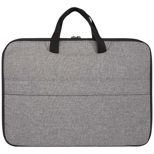 PF130085-1Libra 14” 2-in-1-Laptoptasche aus recyceltem GRS-Material 3 L_ heather grau