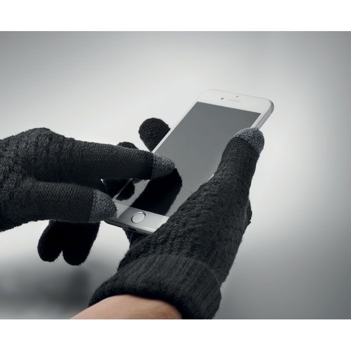 MO6667-03Takai Touchscreen Handschuhe RPET_ Schwarz