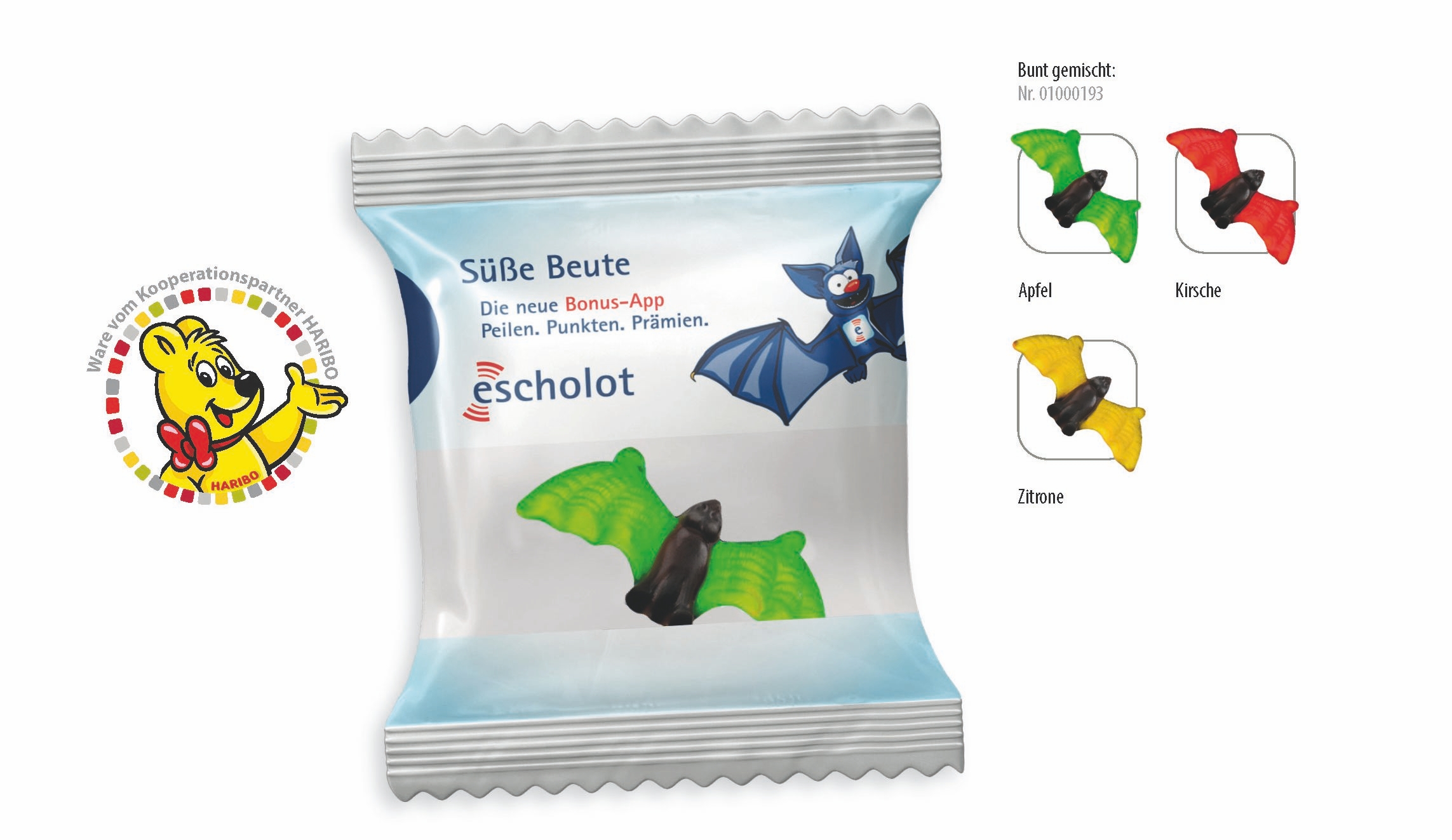 SW0193HARIBO Vampire Werbetuete