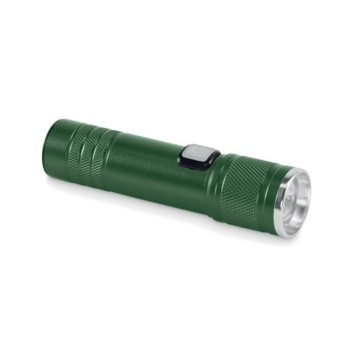 MO2724-60Flashra Wiederaufladbare Taschenlampe_ dunkelgruen