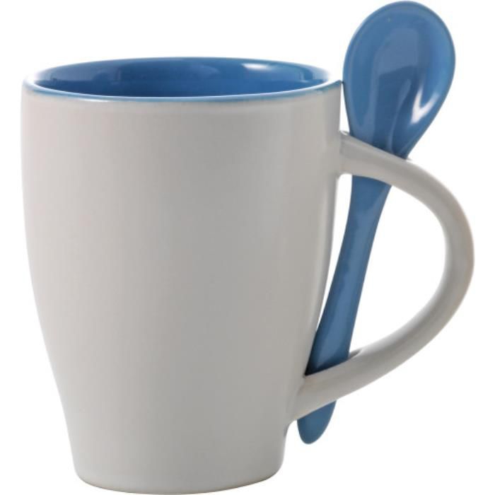 GI2855-18Becher aus Keramik Eduardo_ Hellblau