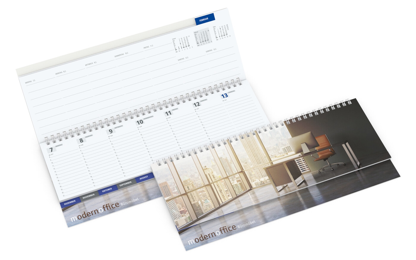 GE0041Tisch-Querkalender Master Rgister