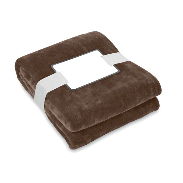 MO6804-41Logan RPET-Flanell Fleece-Decke_ dunkelbraun