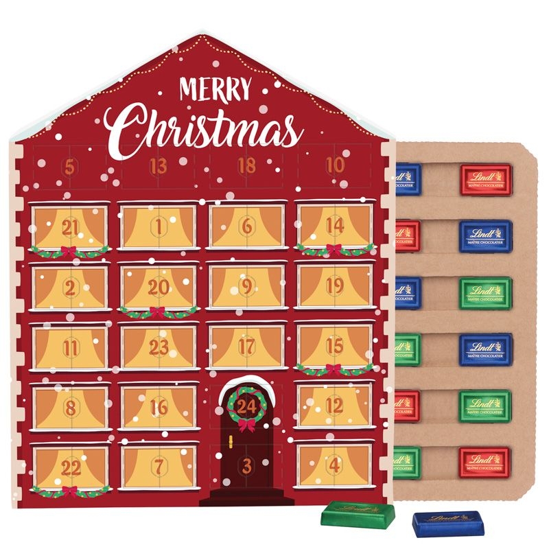 JG20097Taefelchen Adventskalender Haus ECO