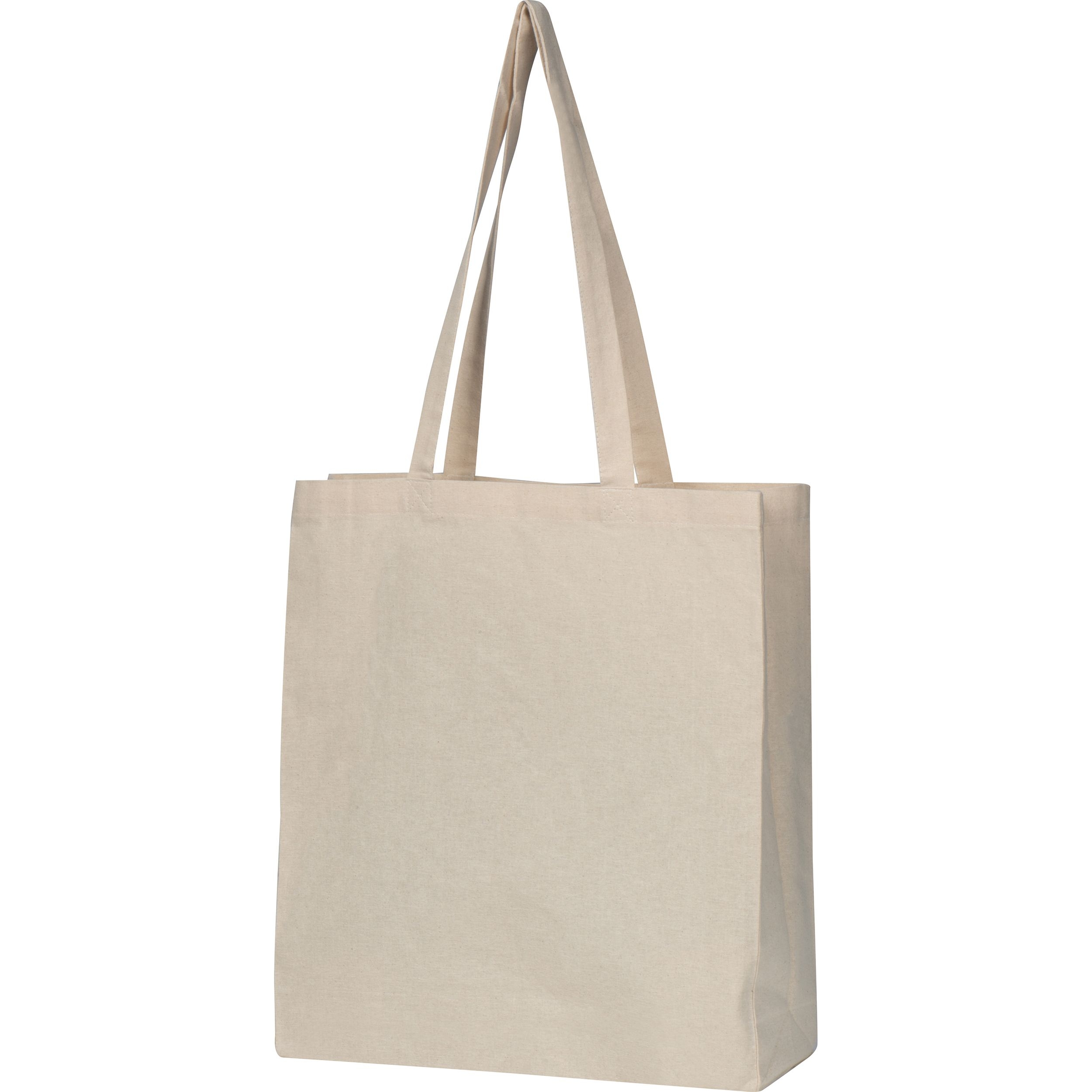MA63222-13Bio Baumwolltasche mit Bodenfalte ADAM_ beige