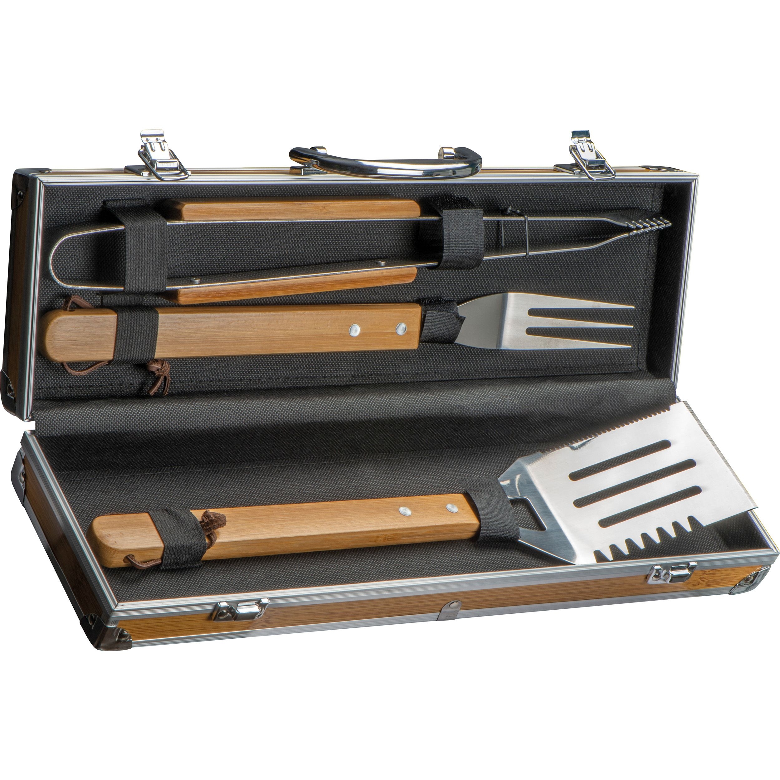 MA83633-133 teiliges BBQ Besteck_ beige